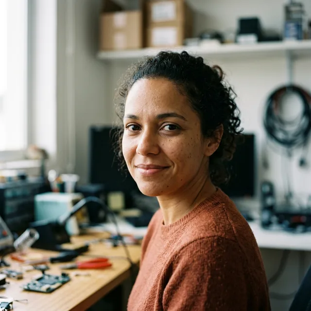 Retrato de Talita Boaventura, Editora de guias de compra do AZ Tech Review